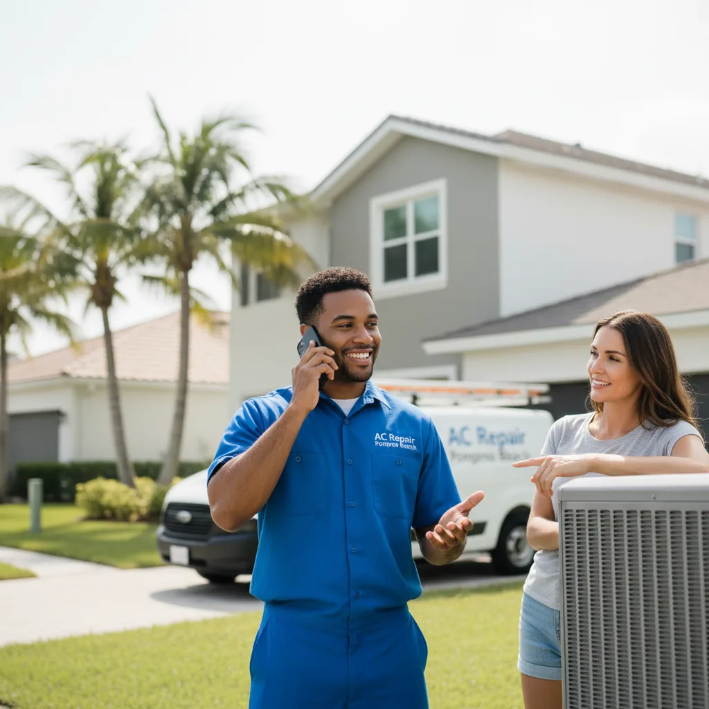 AC Repair Pompano Beach customer support in Skillman